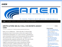 Tablet Screenshot of anem.it